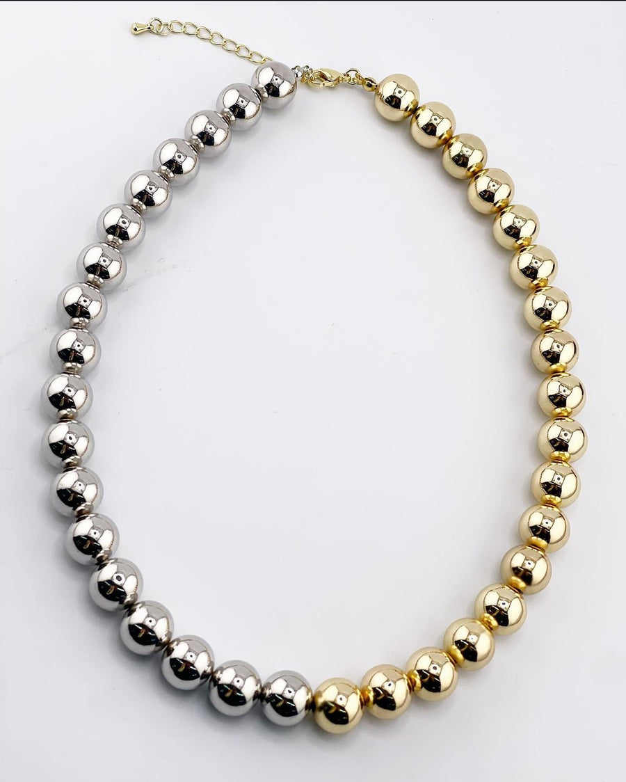 SILVER & GOLD NECKLACE