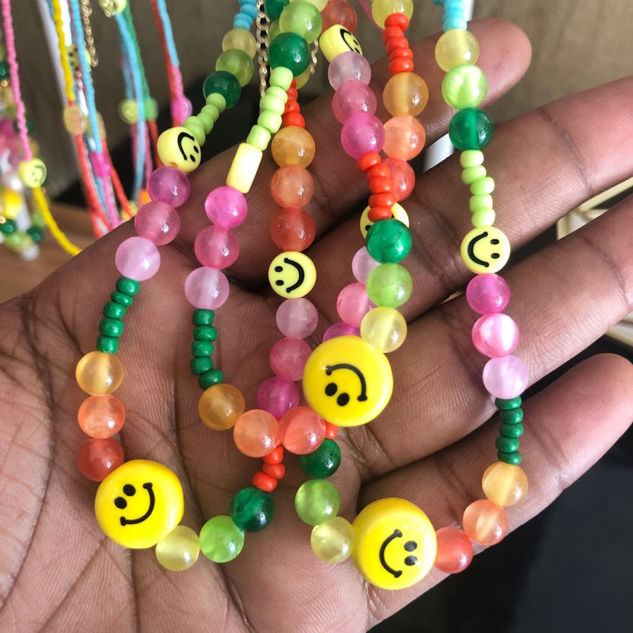 Happy Happy Color Necklace